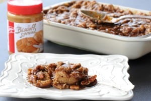 Biscoff Bread Pudding