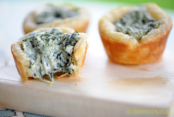 Spinach Cups
