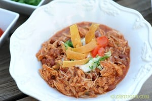 Chicken Enchilada Chili