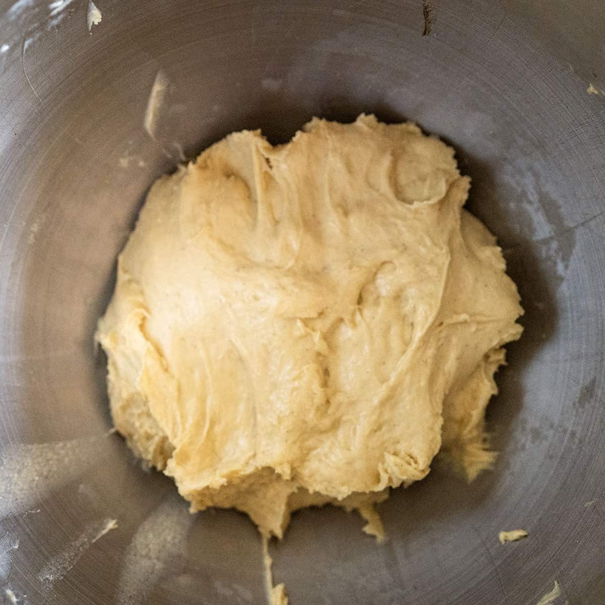 brioche dough resting.