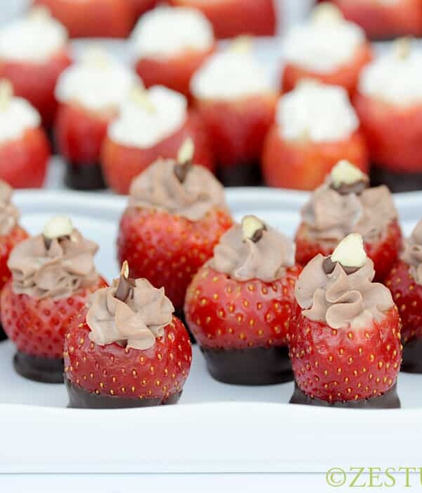Cheesecake Stuffed Strawberries