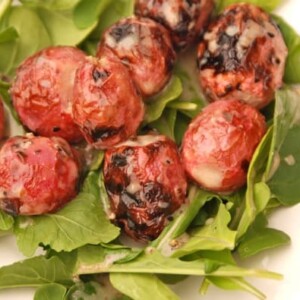 Grilled Radish Salad from Zestuous