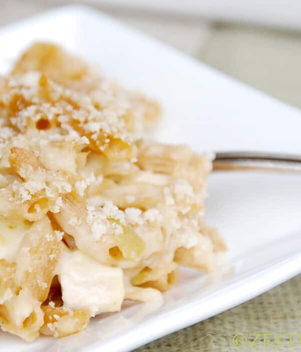 Green Chile Chicken Penne