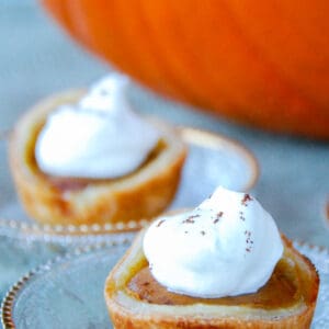 Mini Pumpkin Pies.