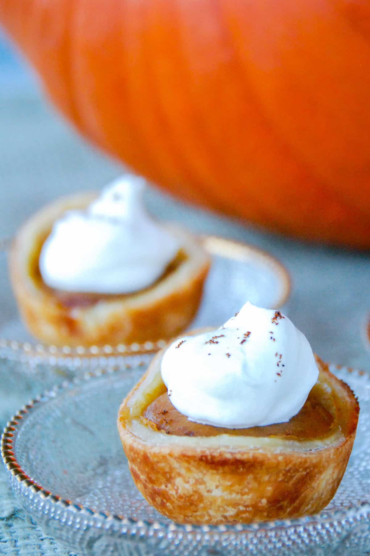 Mini Pumpkin Pies.