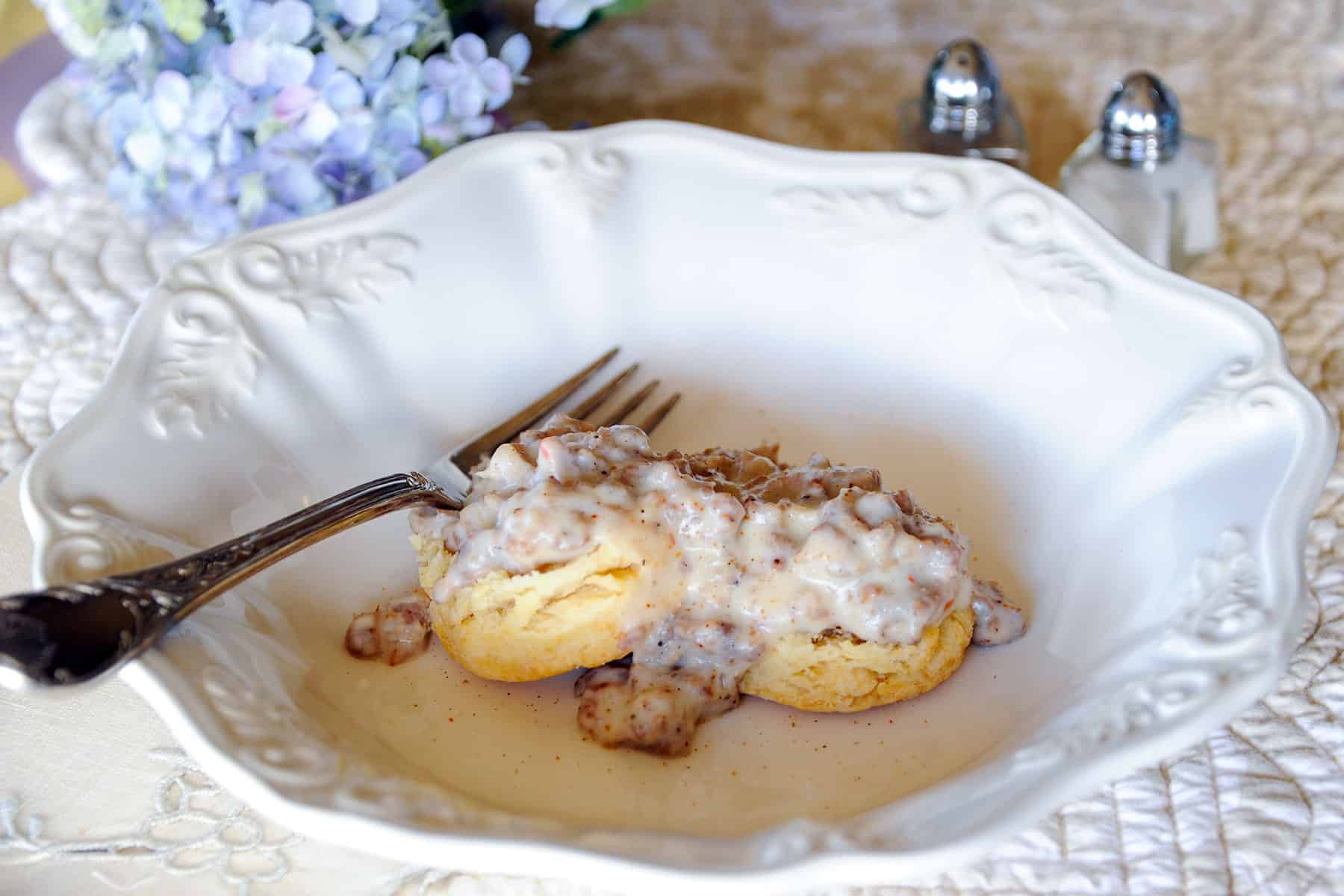 Biscuits and Gravy.
