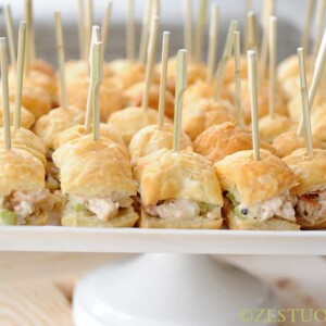 Chicken Salad Puffs