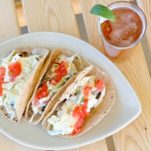 Grilled Chilean Sea Bass Fish Tacos | Zestuous