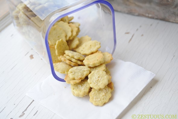 Ranch Pickle Chip Crackers from Zestuous