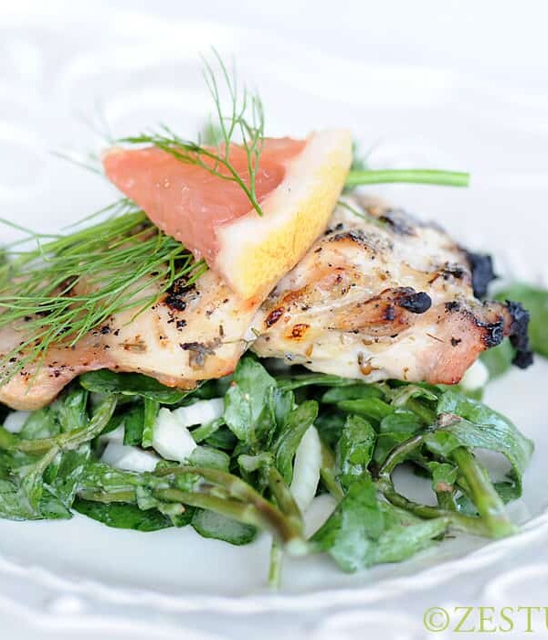Grapefruit Fennel Chicken