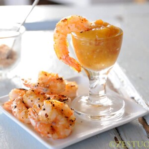 Grilled Coconut Shrimp