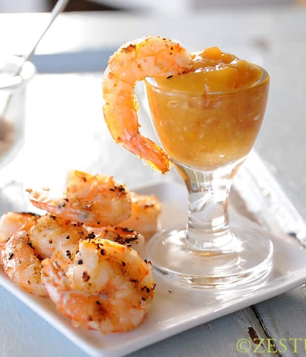 Grilled Coconut Shrimp