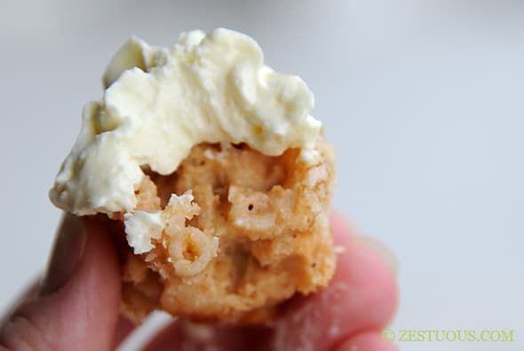 Mac-n-Cheese Cupcakes from Zestuous