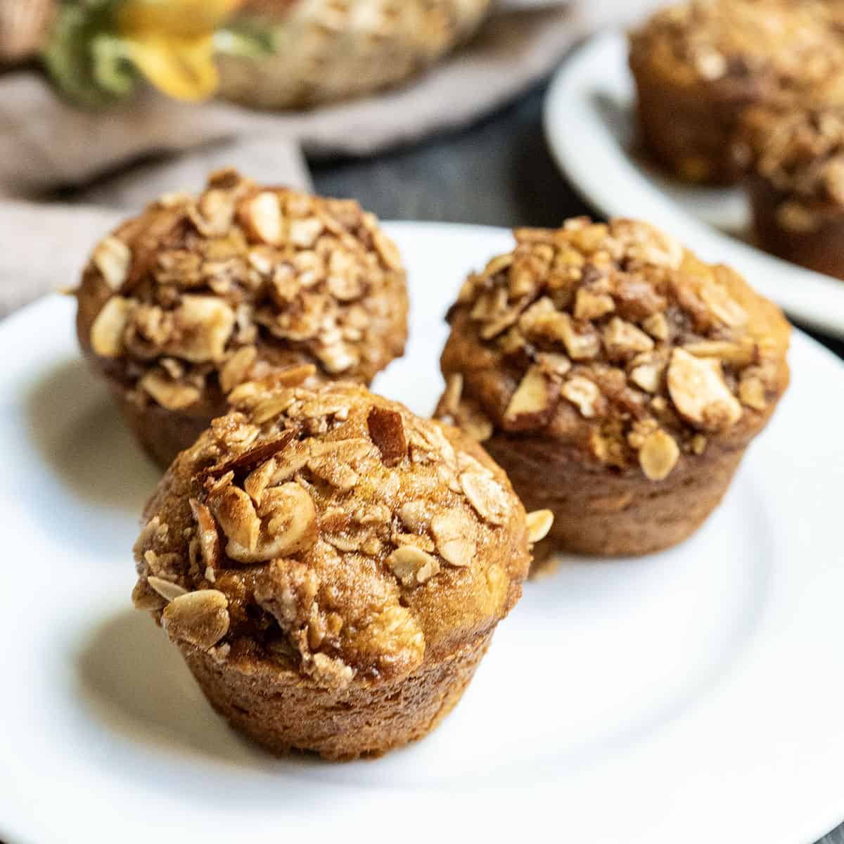 Pumpkin Apple Muffins.