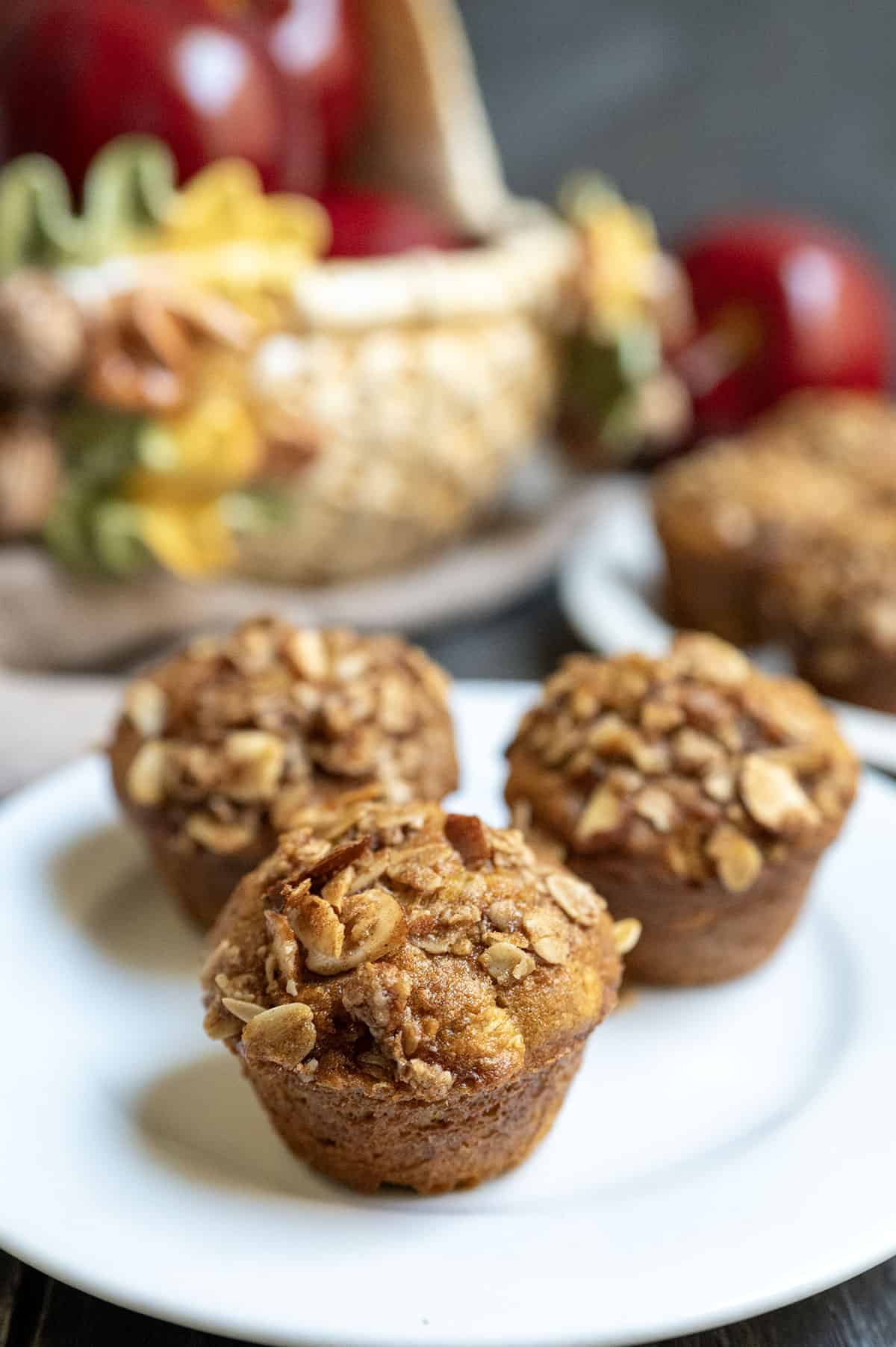 Pumpkin Apple Muffins.
