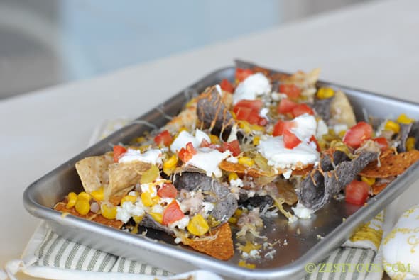 Nachos with Leftovers from Zestuous