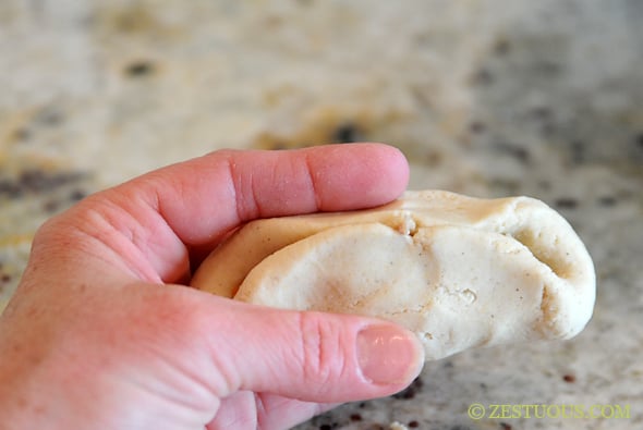folded pupusa dough 