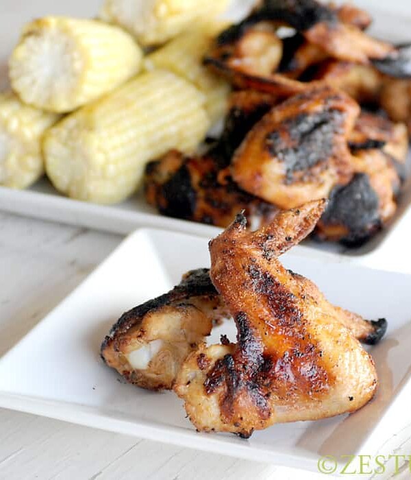 Grilled Crispy Wings