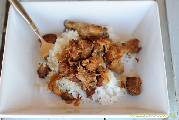 Chicken and Pork Adobo from Zestuous