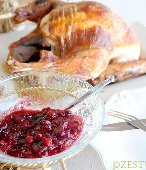 Cranberry Pepper Jelly Sauce from Zestuous