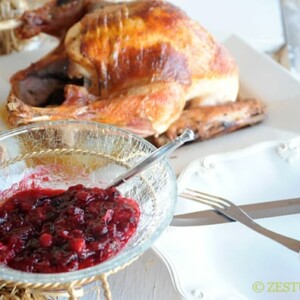 Cranberry Pepper Jelly Sauce from Zestuous