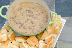 Philly Cheesesteak Dip from Zestuous