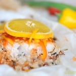 Orange Habanero Fish Filet with Orange Garlic Wild Rice from Zestuous