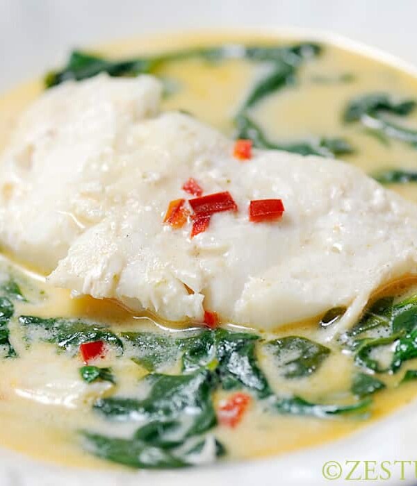 Coconut Poached Cod