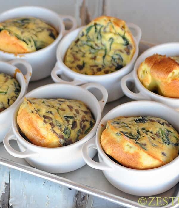 Spinach Popovers