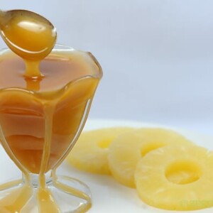 Pineapple Caramel Sauce from Zestuous