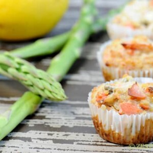 Savory Salmon Quinoa Cheesecakes from Zestuous
