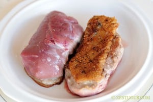Seared Duck Breast with Duck Gravy from Zestuous