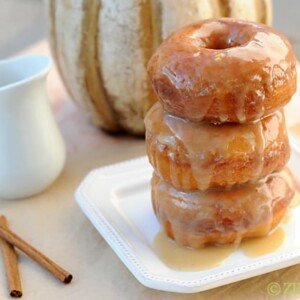 Pumpkin Spice Latte Doughnuts.
