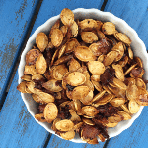 bacon pumpkin seeds.