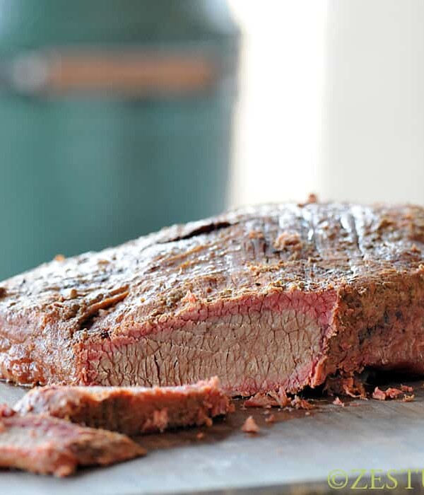 Brisket on the Big Green Egg