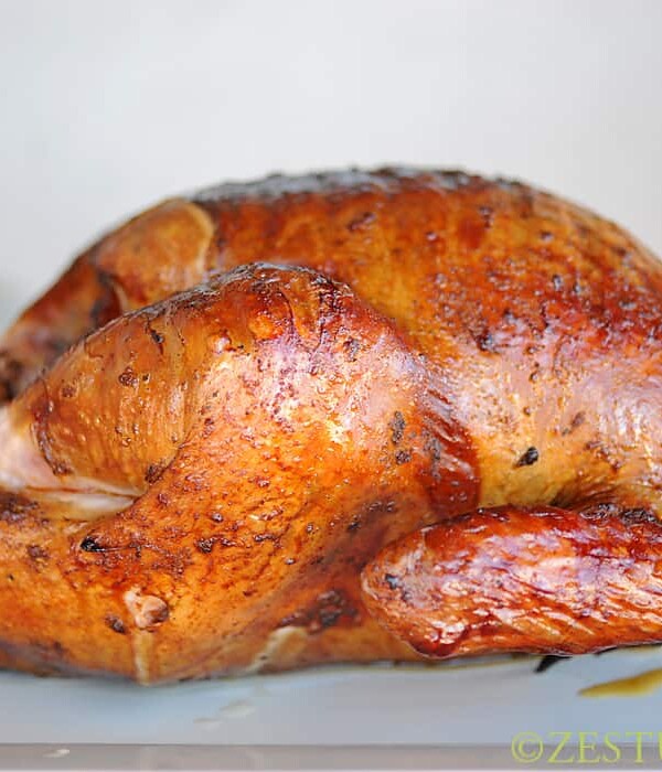 Bacon Bourbon Smoked Turkey
