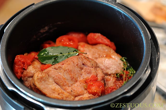 Slow Cooked Italian Pork Shoulder from Zestuous