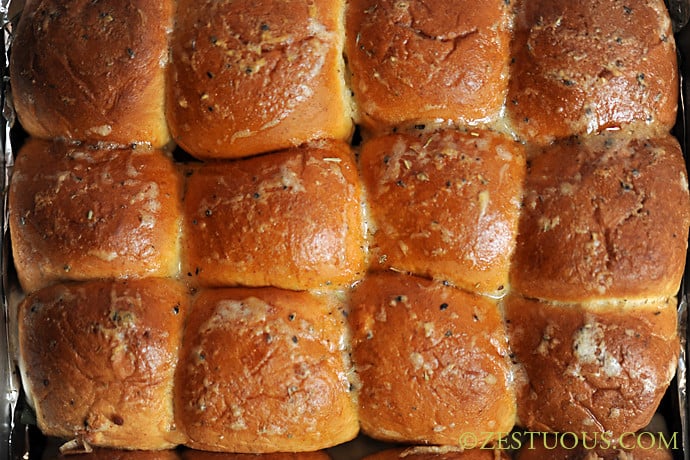 Hawaiian Caprese Sliders from Zestuous