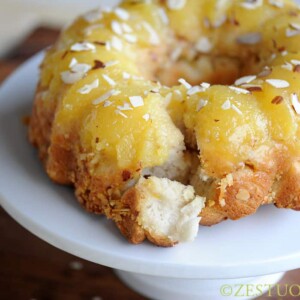 Lemon Monkey Bread from Zestuous