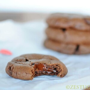 Chocolate Peanut Butter Chocolate Chip Cookies