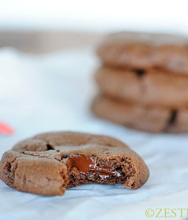 Chocolate Peanut Butter Chocolate Chip Cookies