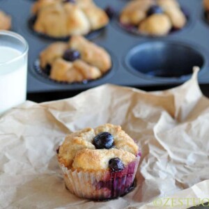 Blueberry Pull-Apart Muffins