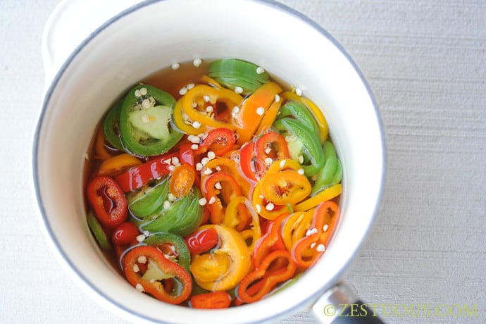 Crunchy Deviled Egg Shooters