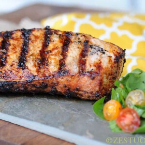 Grilled Za’atar Pork Loin from Zestuous