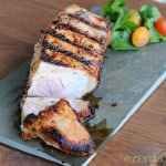Grilled Za’atar Pork Loin from Zestuous