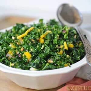 Chopped Mango Kale Salad