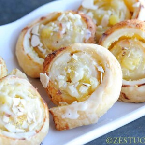 Puff Pastry Lemon Rolls | Zestuous