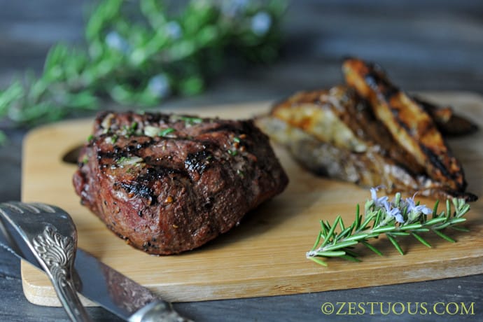 Garlic Rosemary Filet Mignon