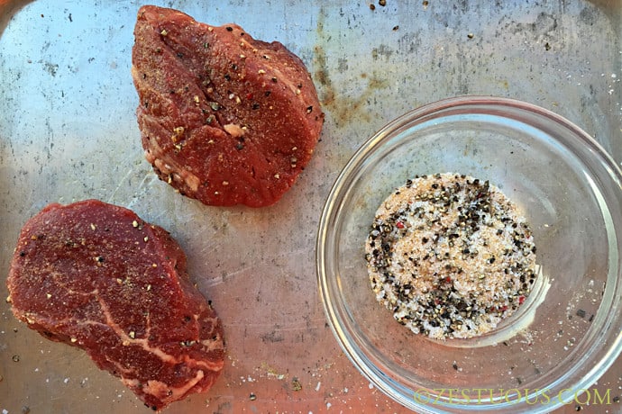 Garlic Rosemary Filet Mignon.
