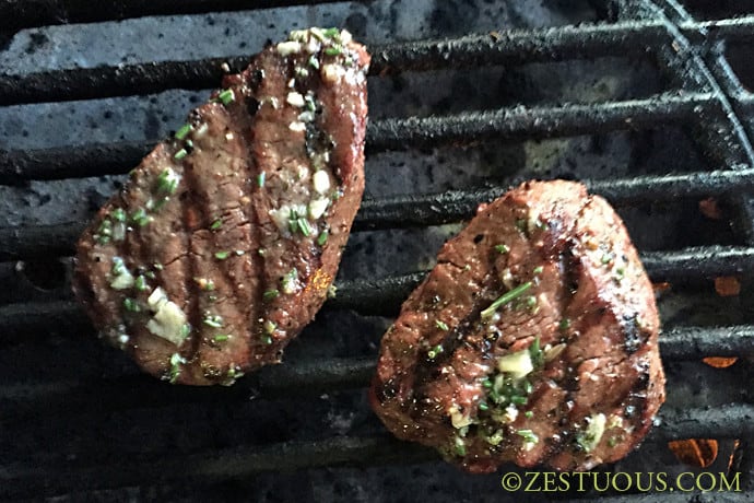 Garlic Rosemary Filet Mignon.